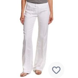 NICE ECRU BOOTCUT PANTS